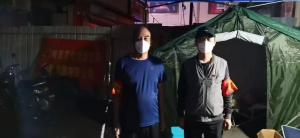 市文旅集團一線戰“疫”之：黨旗飄揚在門外，黨旗扎根在心里，53歲和35歲黨員成絕佳搭檔